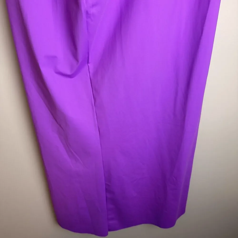 SKIMS Purple Recycled Swim Sarong Skirt Cover Up Size 4X NWT Violet